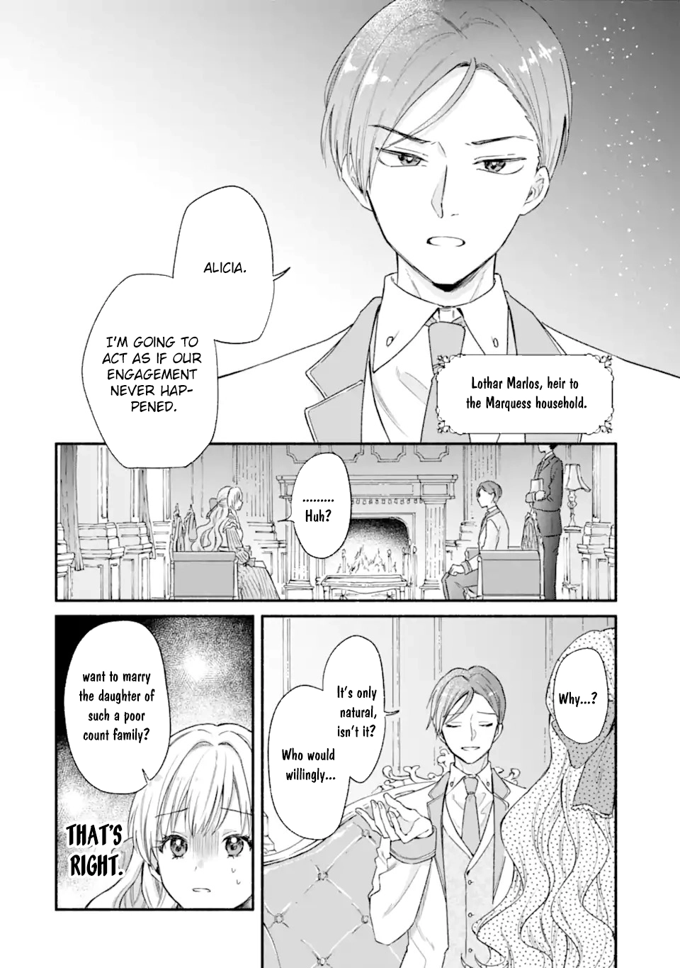 You Don’t Have to Do Anything,” Says My Overprotective Fiancé Chapter 1 Page 6